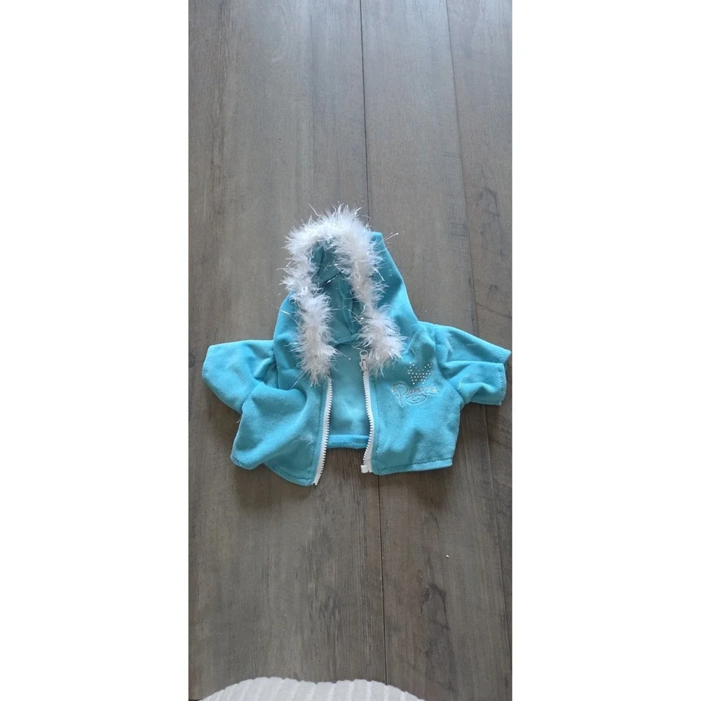 Build A Bear Lot Of 5 Includes Clothes, Hat & Blankets